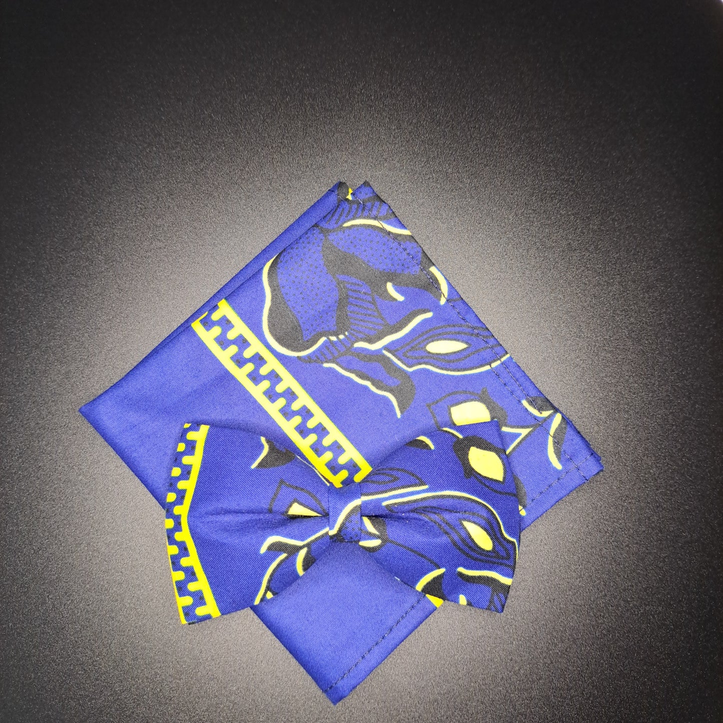 Blue and Yellow Royal