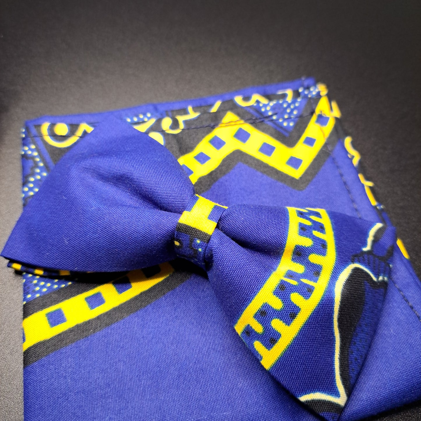 Blue and Yellow Royal