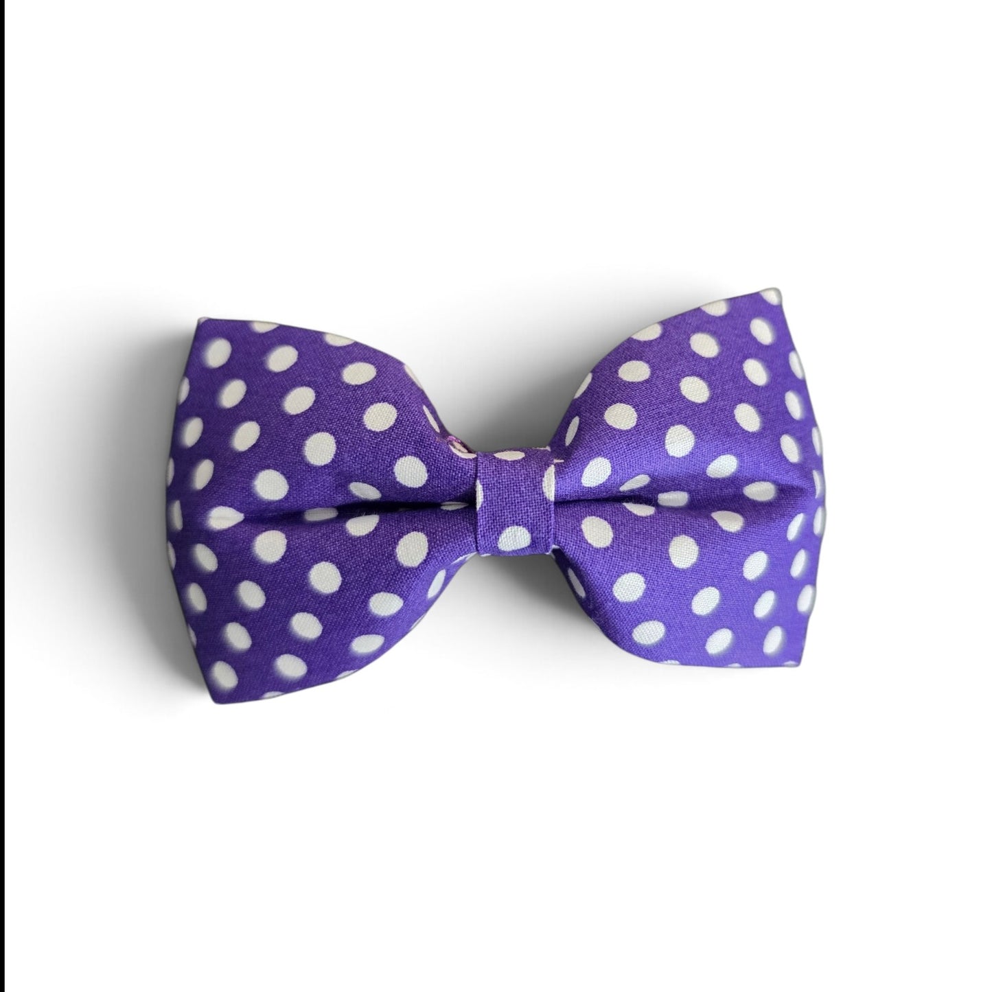 Purple white Pokadot π
