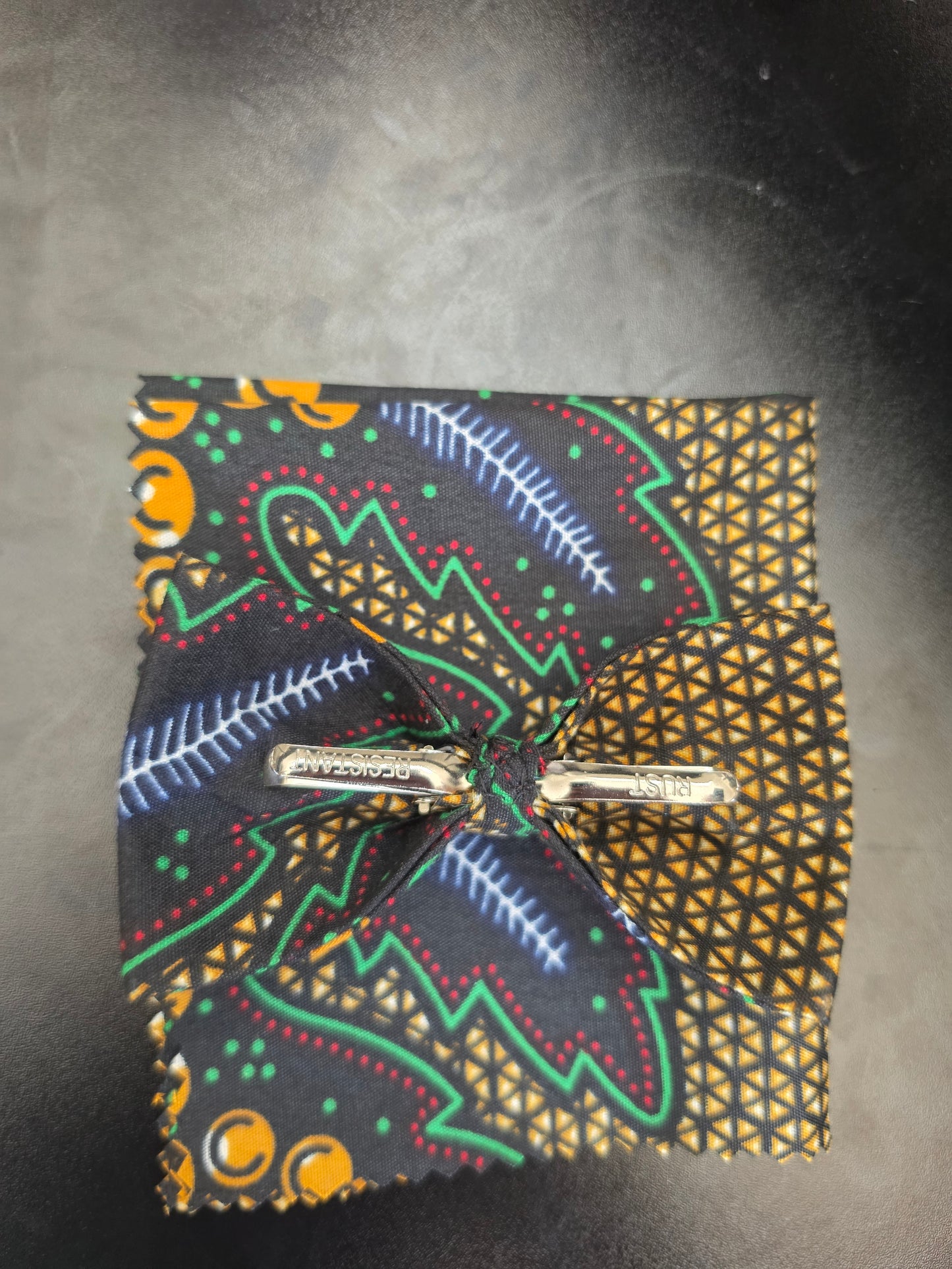 Geometric Brown Black and Green