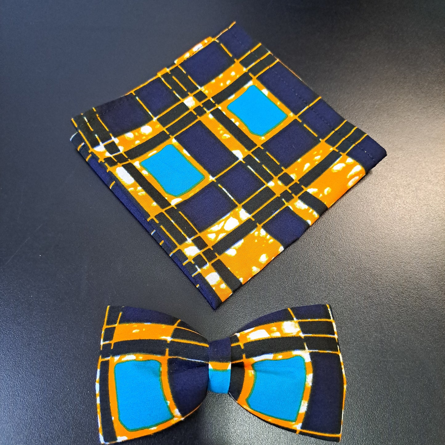 Blue + Aqua Window Panel