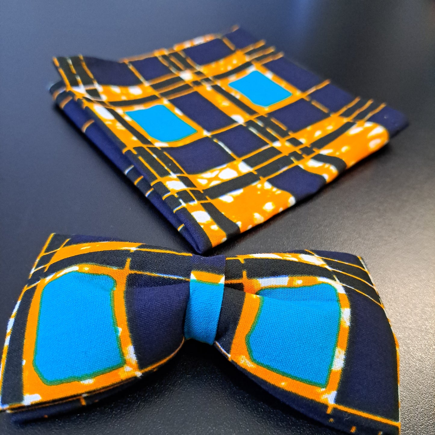 Blue + Aqua Window Panel