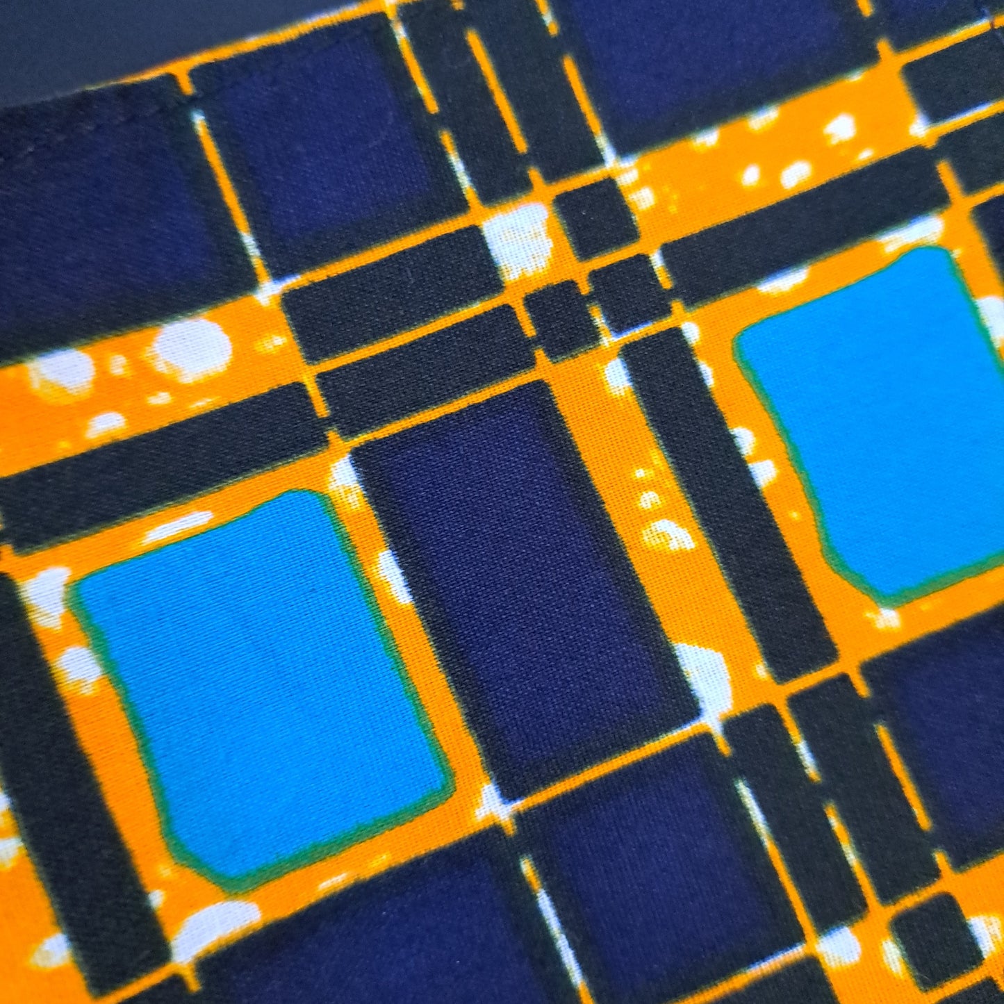 Blue + Aqua Window Panel