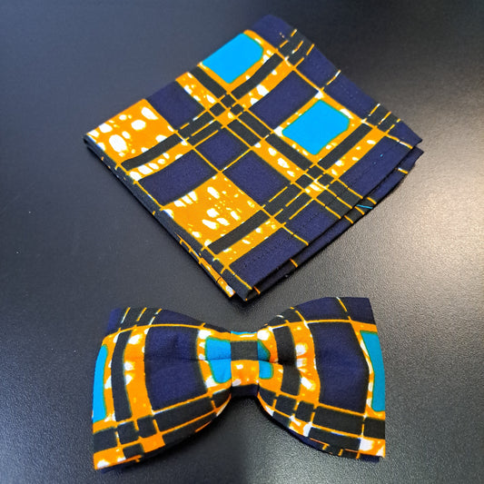 Blue + Aqua Window Panel