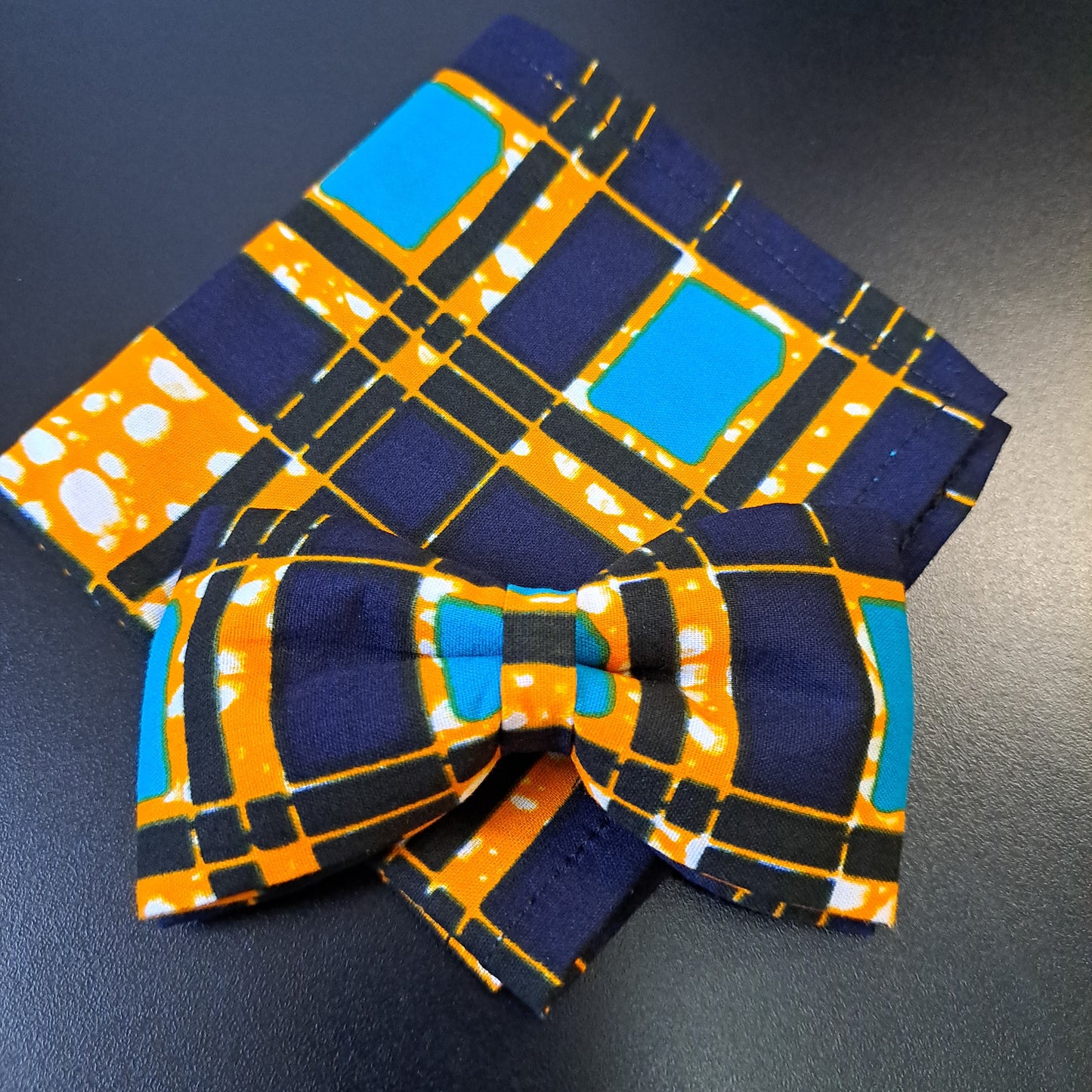 Blue + Aqua Window Panel