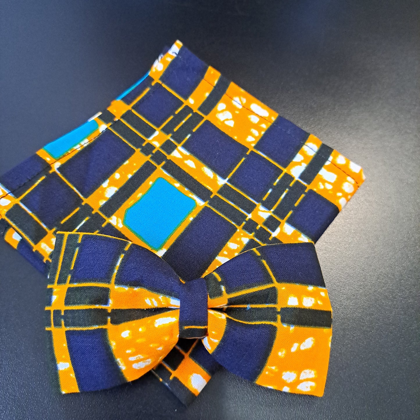 Blue + Aqua Window Panel