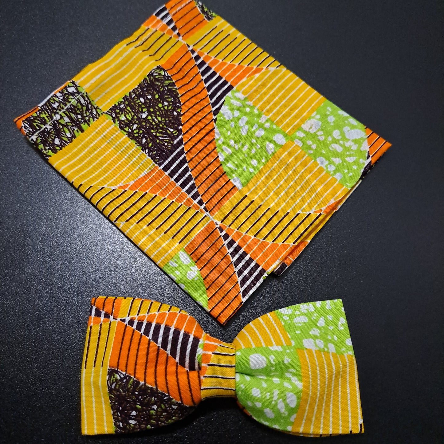 Yellow Orange and Green