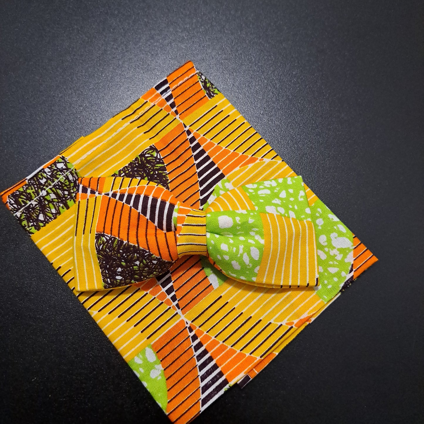 Yellow Orange and Green