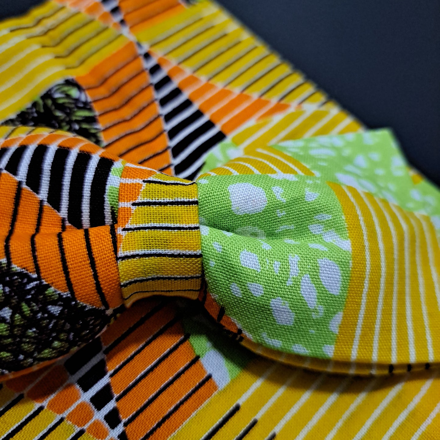 Yellow Orange and Green