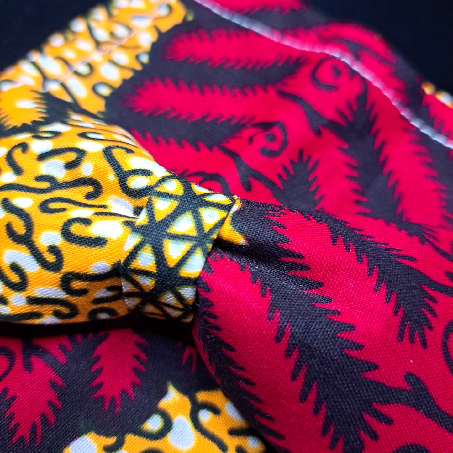 Red and yellow Leaf