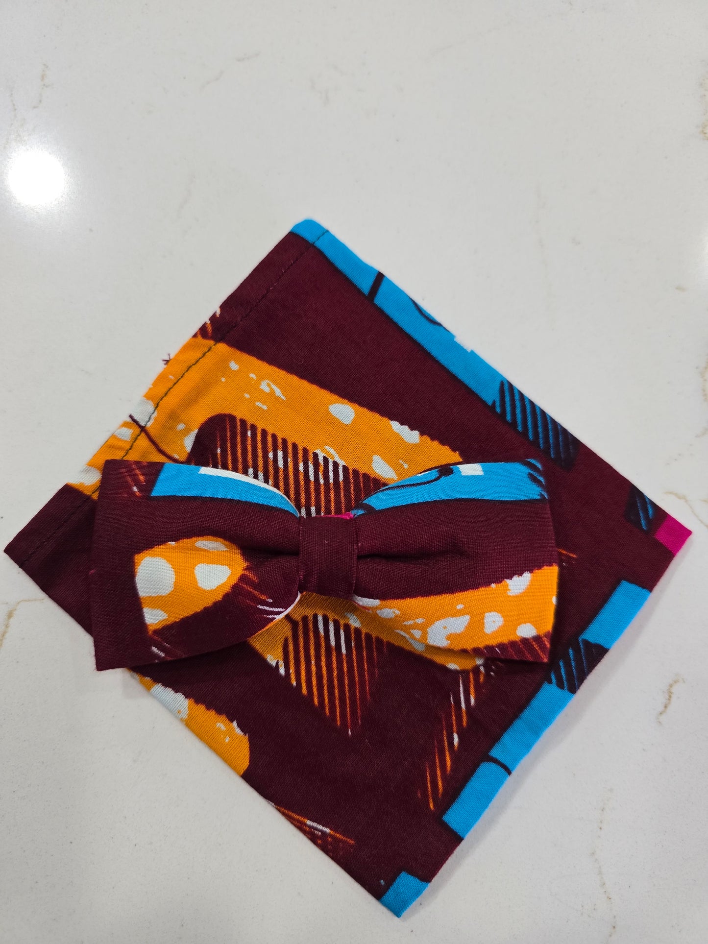 Burgundy sky Blue Orange