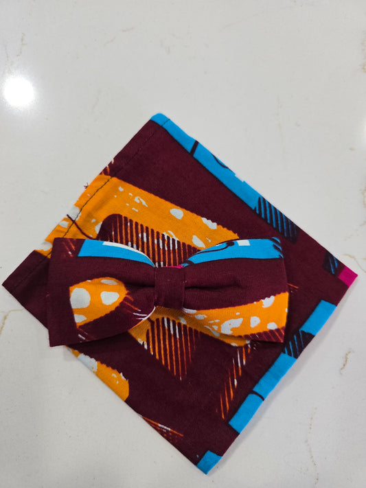 Burgundy sky Blue Orange