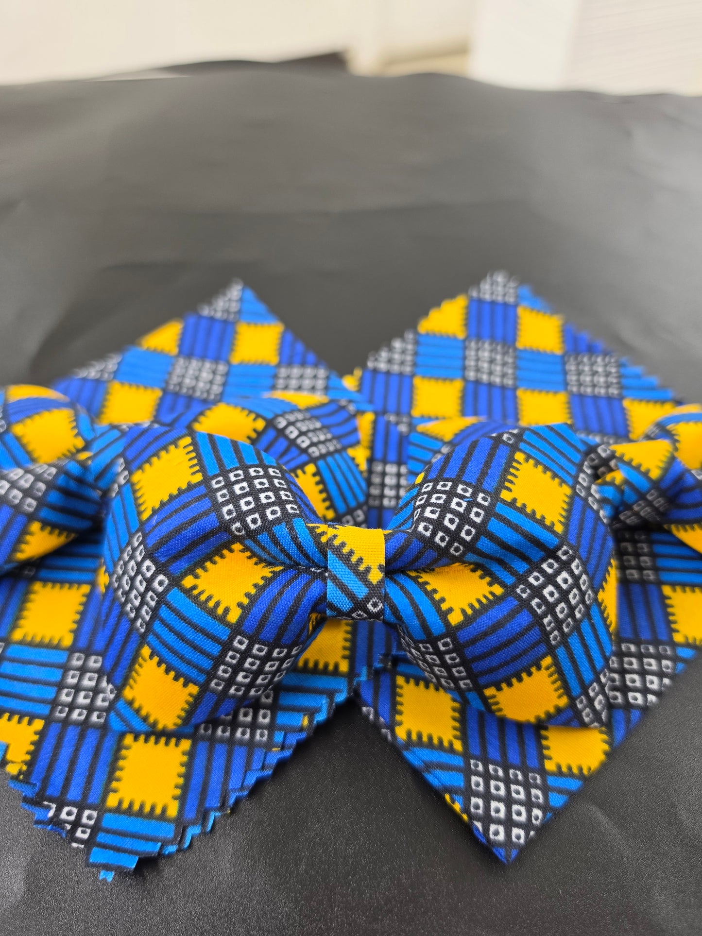 Blue and Yellow checkered