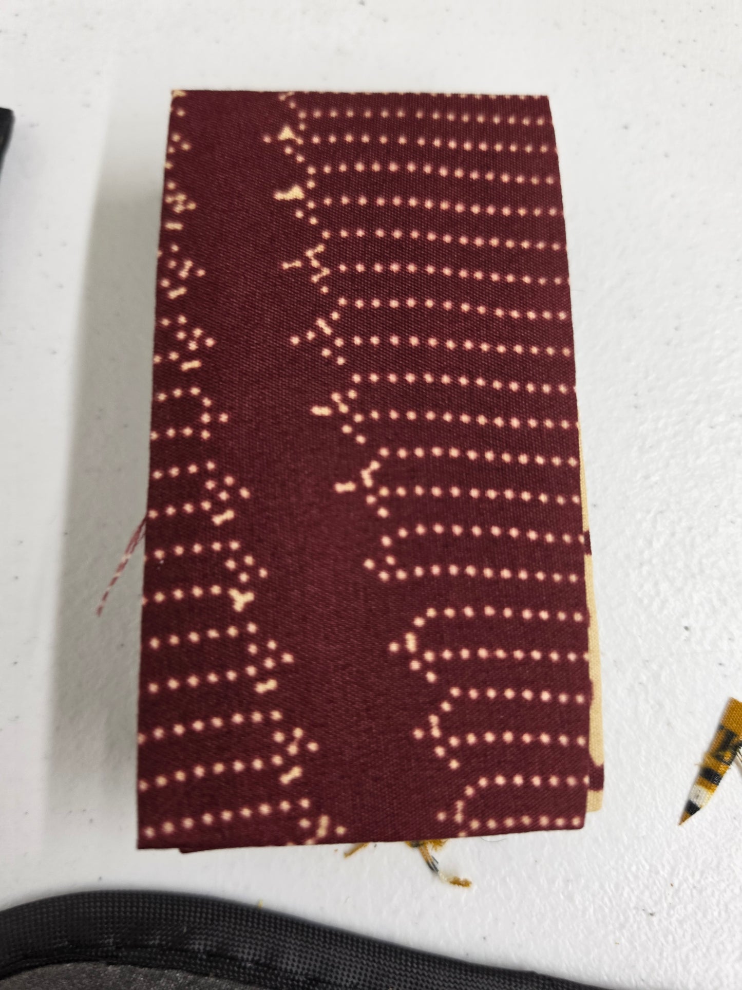 Maroon and Biege Fusion